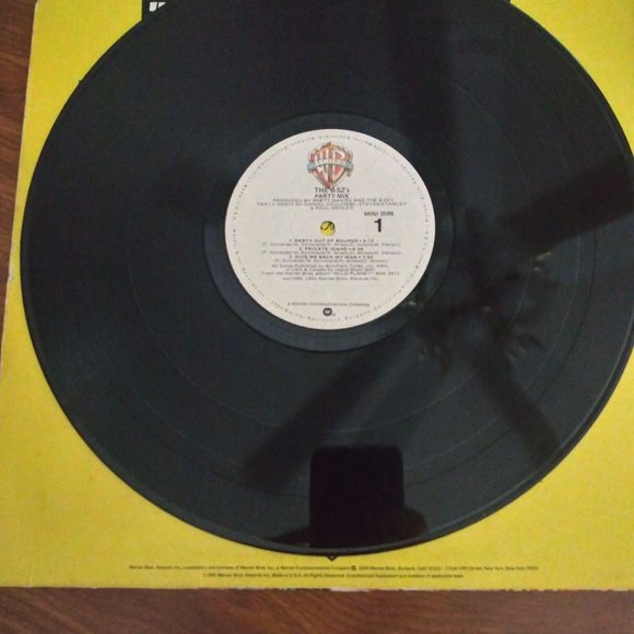 The B-52's Party Mix LP Vinyl Record 1981 6 Tracks - Picture 3 of 4